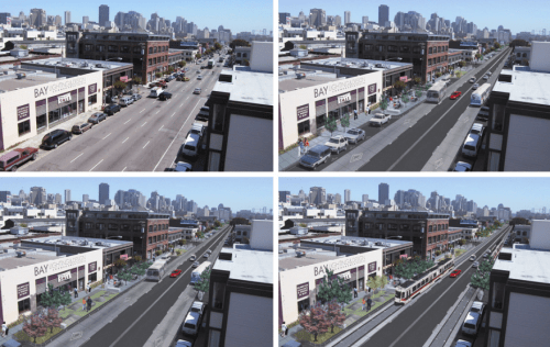 An EIR is currently underway to study whether Folsom Street should be converted to two-way traffic.